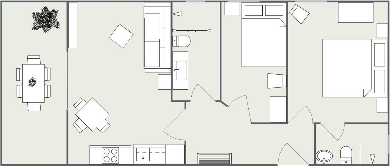 Apartmani Ksenija Тучепи Екстер'єр фото